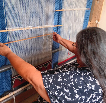 Arlene weaving