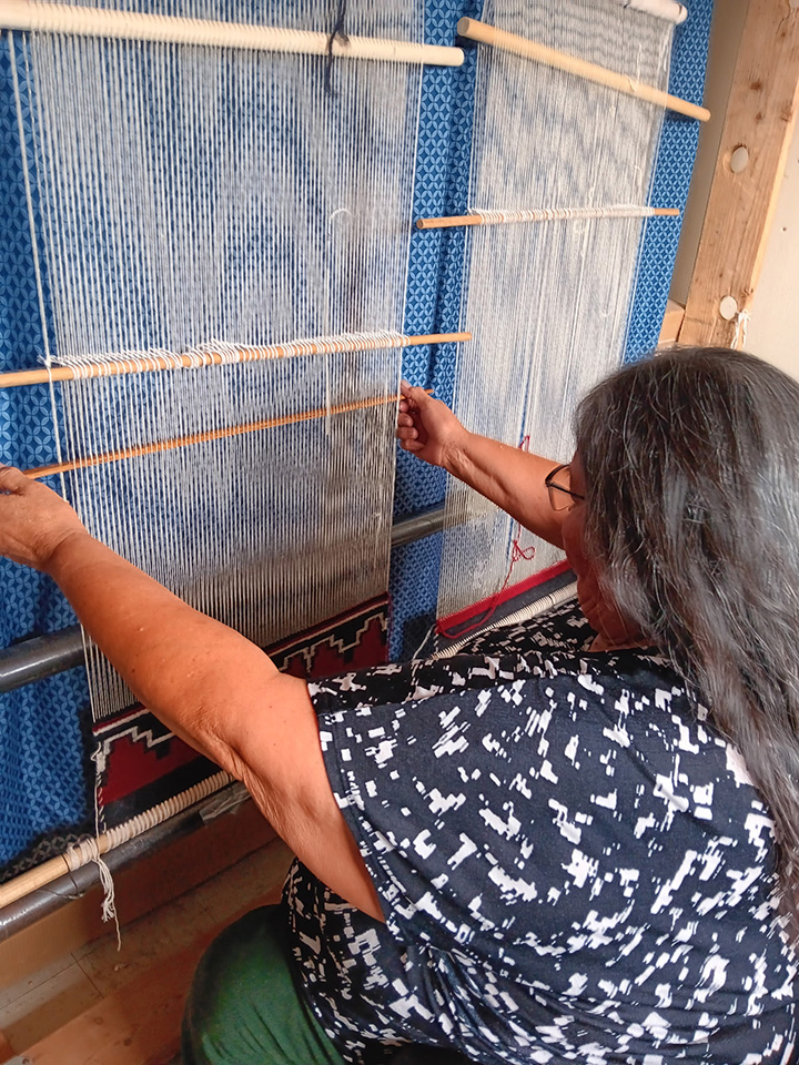 Arlene weaving